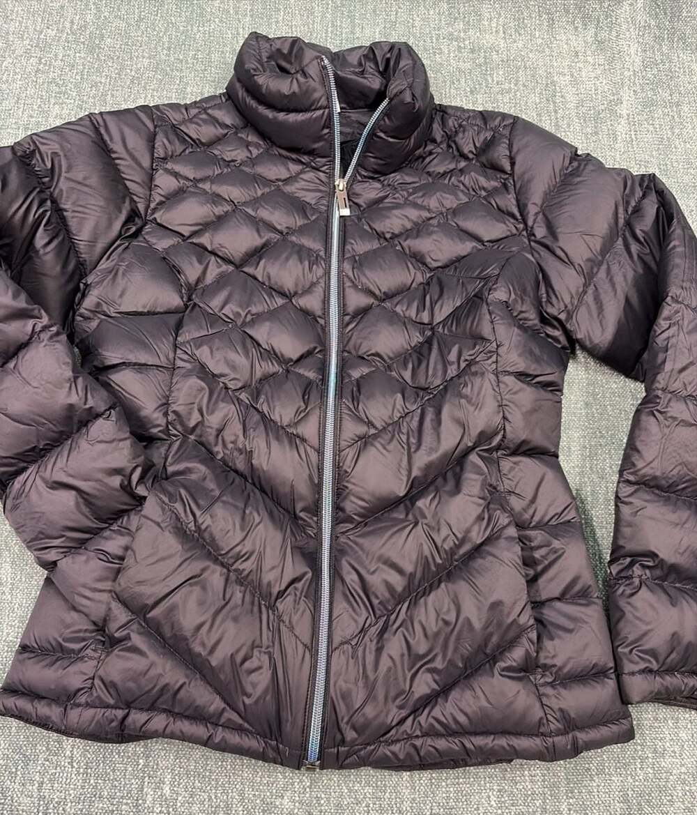 Lucy Puffer Jacket Size S Black Quilted Goose Down Women’s